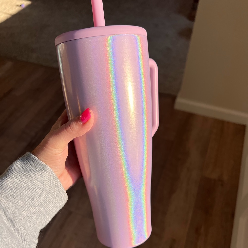 40oz BruMate Glitter Blush Era